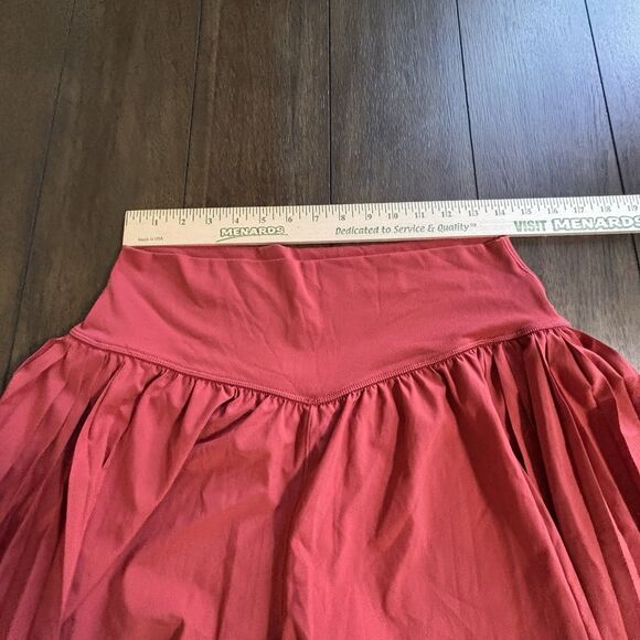 Offline By Aerie Women's Real Me Flowy Shorts Rust X-Large NEW! - Picture 4 of 8